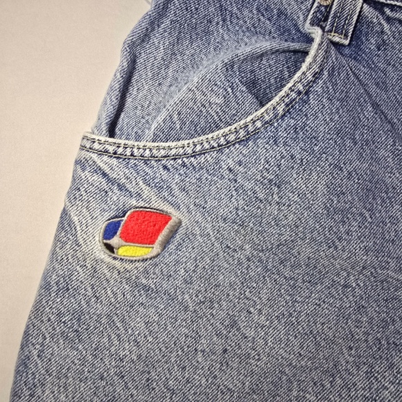 VTG- 90s JNCO J179 Pipes Easy Wide Leg Faded Denim Jeans 31x33  Skate Rave Y2K - Picture 5 of 15